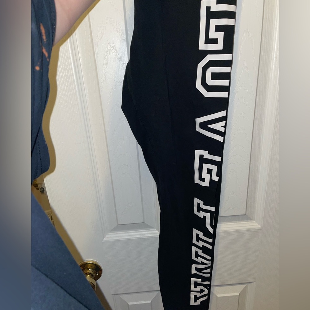 PINK yoga high waisted leggings